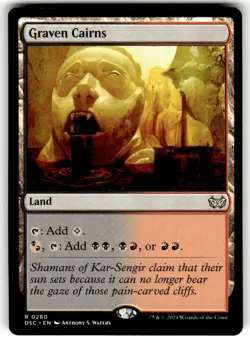 Graven Cairns Commander: Duskmourn: House of Horror Regular MTG NM - Image 1