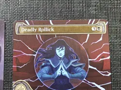 Deadly Rollick (Showcase) Avatar Last Airbender + Galaxy Foil Swamp MTG - Image 2