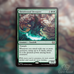 MTG Magic Shriekwood Devourer 0035 Commander: Duskmourn: House of Horror DSC - Image 1