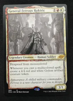 General Ferrous Rokiric - Sketch Showcase - MH2 - NM - EN - 366 - Image 1