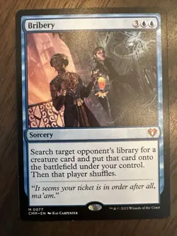 Bribery : MTG / Commander Masters #0077 / NM - Image 1