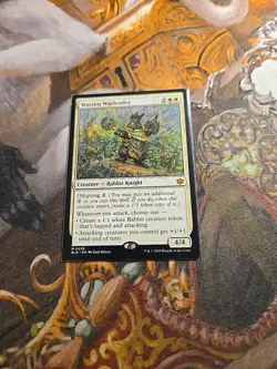 Warren Warleader MTG Bloomburrow - Pack Fresh - - Image 1