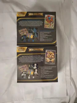 Pokemon TCG Mega Evolution ETBs Lucario & Gardevoir Set Of 2 Factory Sealed New - Image 3