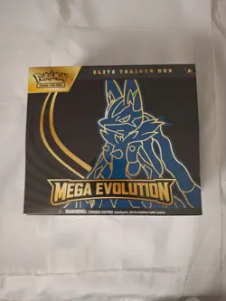 Pokemon TCG Mega Evolution ETBs Lucario & Gardevoir Set Of 2 Factory Sealed New - Image 5