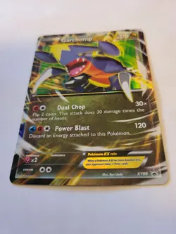Pokemon TCG Garchomp-EX XY Black Star Promos XY09 Holo Promo - Image 3