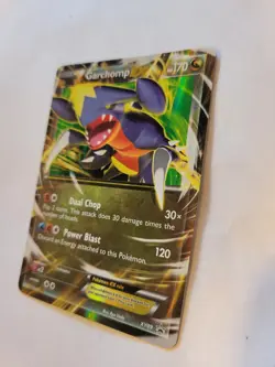 Pokemon TCG Garchomp-EX XY Black Star Promos XY09 Holo Promo - Image 4