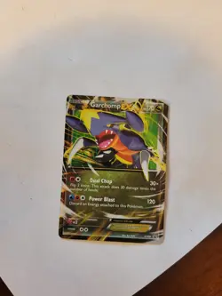 Pokemon TCG Garchomp-EX XY Black Star Promos XY09 Holo Promo - Image 5
