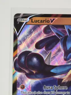 Champions Path Pokemon TCG Lucario V 027/073 - Image 2