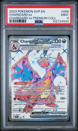 Pokemon - PSA 9 Mint - Charizard ex 056 - Premium Collection Promo - Image 1
