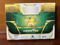 Pokemon Leafeon v Star Special Collection Box Factory Sealed - Image 2