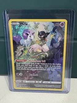 Mew GG10/GG70 Pokemon TCG Crown Zenith: Galarian Gallery Holo Full Art NM - Image 1