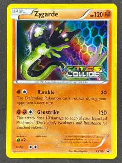 Pokemon Zygarde Prerelease XY129 XY Black Star Promo LP/NM - Image 1