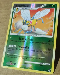 Beedrill 13/106 Rare Reverse Holo Great Encounters Set Pokemon Card NM/LP - Image 1