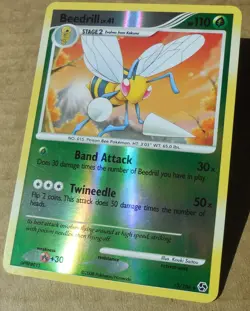 Beedrill 13/106 Rare Reverse Holo Great Encounters Set Pokemon Card NM/LP - Image 4