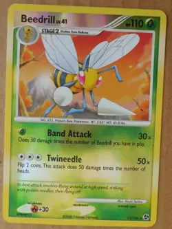 Beedrill 13/106 Rare Reverse Holo Great Encounters Set Pokemon Card NM/LP - Image 5