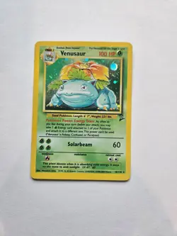 Pokemon TCG Venusaur Base Set 2 Holo Unlimited Rare Card 18/130 - Image 2