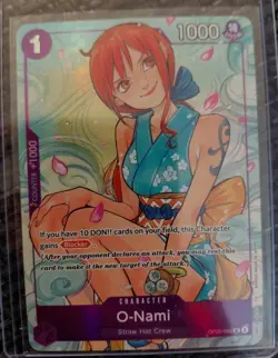O-Nami (Illustration Box Vol.1) OP05-062 One Piece Promotion Cards Foil - Image 1