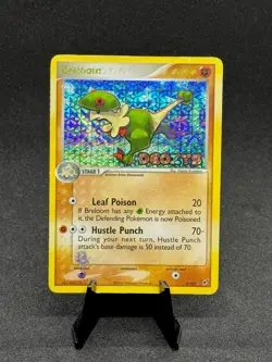 Pokemon TCG :Breloom EX Deoxys Holo Rare Card 3/107 Stamped HP/DMG - Image 1