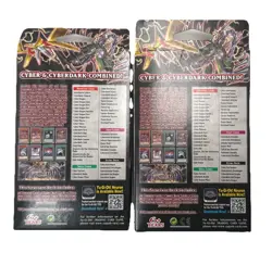 Konami Yu-Gi-Oh! Trading Cards Cyber Strike Structure Deck x2 - Image 2