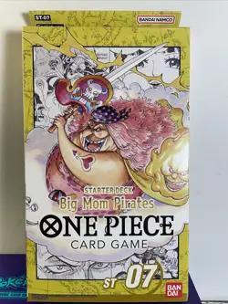 One Piece Card Game Big Mom Pirates Starter Deck ST-07 TCG English New Sealed - Image 1