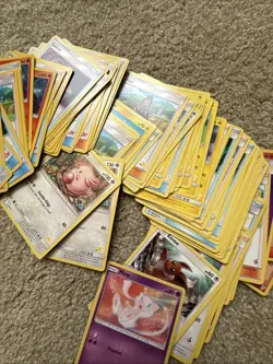 100 Stamped Pokemon Cards, 2006-2019 Common Promo Rare Random Series And Sets - Image 4