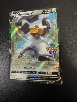 Melmetal V SWSH224 Sword & Shield Black Star Promo Pokemon Card NM - Image 1
