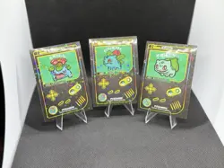 Pokemon Crigi Evolutions Prism Card Venusaur, Ivysaur, Bulbasaur. Lot Of Three! - Image 1