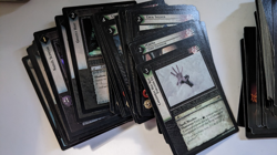 Lot 400+ Lord of the Rings Trading Card Game Fellowshp Rulebook Tin 7 HOLOS 2001 - Image 2