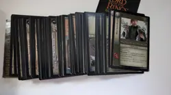 Lot 400+ Lord of the Rings Trading Card Game Fellowshp Rulebook Tin 7 HOLOS 2001 - Image 5