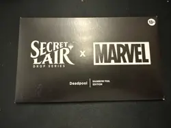 MTG Secret Lair x Marvel Deadpool RAINBOW FOIL Standard Edition New Free Ship US - Image 1