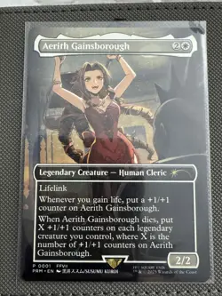 Aerith Gainsborough MTG - Final Fantasy Regional Championship Promo Chair - Image 1