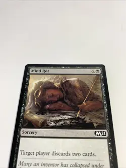 Magic the Gathering MTG Mind Rot (115) Core Set 2021 - Image 3