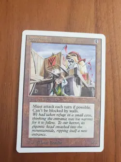 Juggernaut -Unlimited Edition- MTG Magic the Gathering Excellent Condition, NM - Image 1