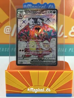 Charizard Ex #215 Ultra Rare Obsidian Flames SV03 Pokemon TCG 2023 Near Mint - Image 1