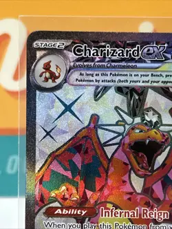 Charizard Ex #215 Ultra Rare Obsidian Flames SV03 Pokemon TCG 2023 Near Mint - Image 4