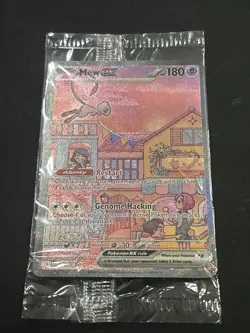 Mew ex SVP 053 Pokemon TCG 151 Promo Full Art SEALED NM - Image 2