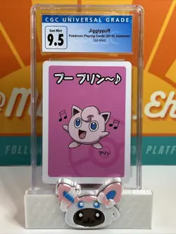 Jigglypuff Old Maid Pokemon Center Babanuki Game Japanese 2019 Blue Label 9.5 - Image 1