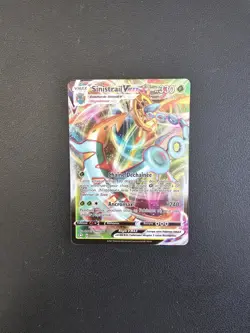 Carte Pokemon Sinistrail Vmax 010/072 EB4.5 Destinees Radieuses FR NEUF - Image 1