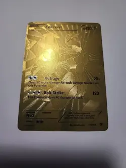 POKEMON POKEMON TCG ZEKROM 115/113 GOLD FULL ART LEGENDARY TREASURES lp - Image 1