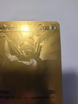POKEMON POKEMON TCG ZEKROM 115/113 GOLD FULL ART LEGENDARY TREASURES lp - Image 4