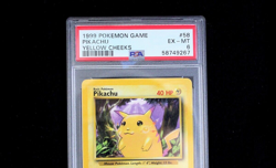 1999 Pokemon - Pikachu Yellow Cheeks 58/102 Base Set PSA 6 - Image 2