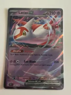 Latias ex 076/191 Double Rare Holo Near Mint Condition Surging Sparks - Image 1