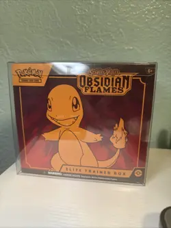 Pokemon: Scarlet & Violet 3: Obsidian Flames Elite Trainer Box - 9 Packs 820650853913 - Image 1