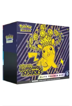 Pokemon TCG Scarlet & Violet SURGING SPARKS Elite Trainer Box ETB NEW/Sealed - Image 4