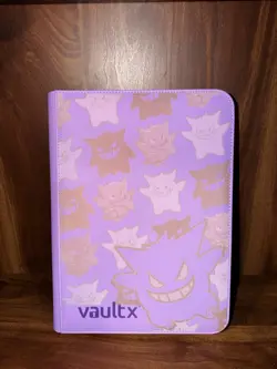 Vault X Just Purple 9 Pocket Pokemon Gengar Pattern binder - Image 3