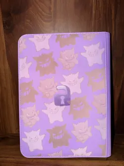 Vault X Just Purple 9 Pocket Pokemon Gengar Pattern binder - Image 4