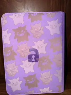 Vault X Just Purple 9 Pocket Pokemon Gengar Pattern binder - Image 5