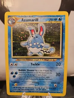Azumarill 2/111 - Pokemon TCG - Neo Genisis 2000 - RARE HOLO - Near Mint - - Image 1