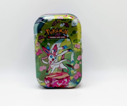 Pokemon Prismatic Evolutions Sealed Mini Tin 2 Booster packs (Sylveon) - Image 1
