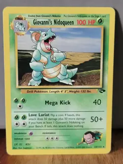 Giovanni's Nidoqueen 23/132 Gym Challenge Rare Pokemon - Image 1
